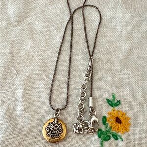 Brighton Gold and Silver Happiness Pendant Necklace